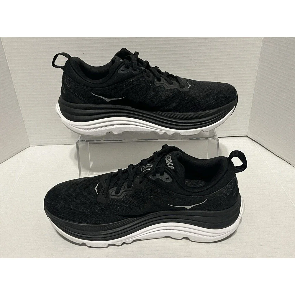 Hoka One One Gaviota 5 Shoes Women’s Size 10B Black Running Max Cushion Sneakers